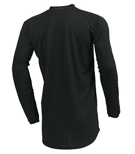 O'Neal | Jersey de Motocicleta | Bicicleta de montaña | Ajuste para una máxima Libertad de Movimiento, protección Cosida para los Codos| Jersey Element Classic | Adultos | Negro | Talla L