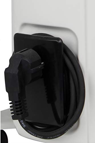 Orbegozo RF 1500 Radiador de Aceite, 1500W de Potencia, construcción Modular de 7 Elementos y diseño en Color Blanco, Negro