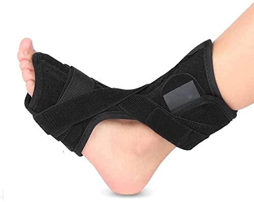 Ortesis de Caída De Pie Ajustable, Férula de Caída de Pie de Aluminio, Ortesis de Caída de Pie Médica, Férula de Corrección Postural Férula de Corrección de Fascitis Plantar