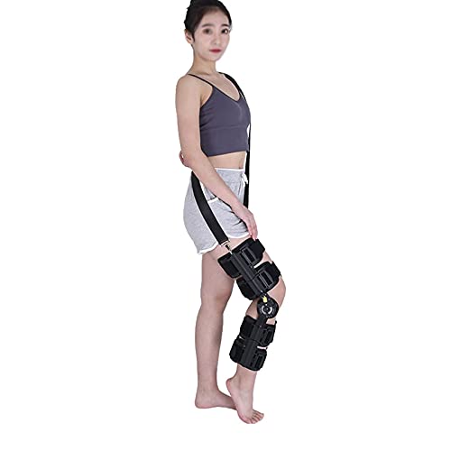 Ortesis de rodilla con bisagras , Ortesis de rodilla posoperatoria para estabilización de recuperación , LCA , Lesión de MCL y LCP , Ortesis de inmovilizador de rodilla Compresión de rodilla post