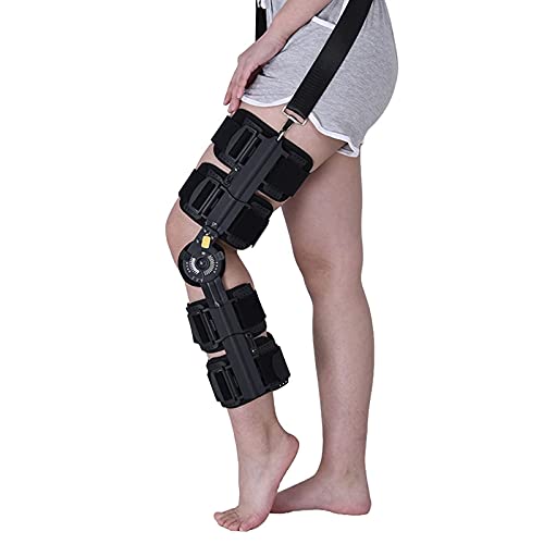 Ortesis de rodilla con bisagras , Ortesis de rodilla posoperatoria para estabilización de recuperación , LCA , Lesión de MCL y LCP , Ortesis de inmovilizador de rodilla Compresión de rodilla post