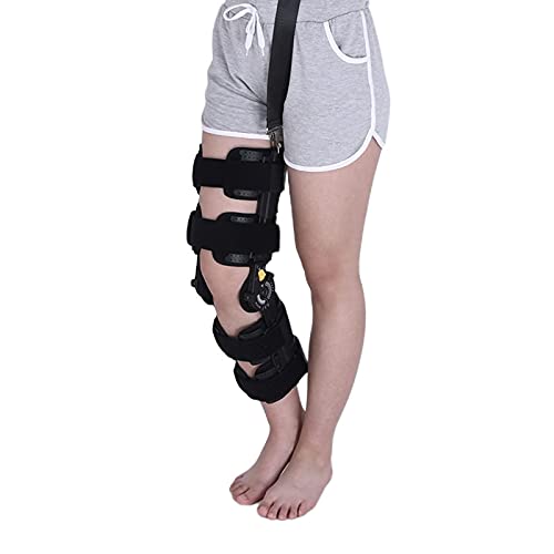 Ortesis de rodilla con bisagras , Ortesis de rodilla posoperatoria para estabilización de recuperación , LCA , Lesión de MCL y LCP , Ortesis de inmovilizador de rodilla Compresión de rodilla post