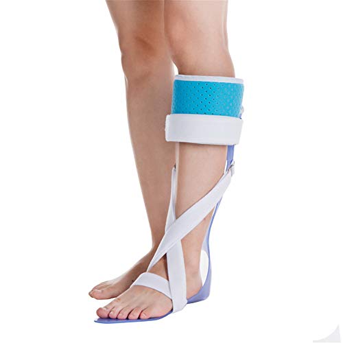 Ortesis del pie del tobillo Ortesis de la gota del pie Férula correctora postural Férula - Ortesis de caída del pie Tobillo Gota del pie Corrección postural Ortesis ortesis Férula,Right,S