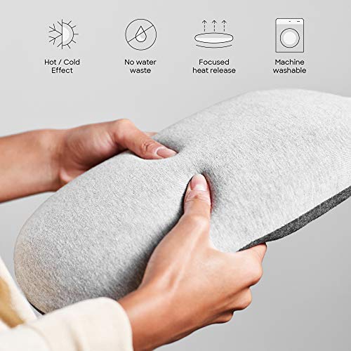 Ostrichpillow - Bolsa térmica para microondas y terapia fría para calambres, dolor muscular, espalda, hombros, cuello y cuidado de las articulaciones, respetuoso con el medio ambiente