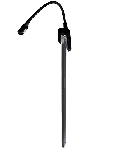Ozeri Kandle Flex - Lámpara LED y Luz de lectura para libros electrónicos, Luz LED de lectura diseñada para libros convencionales y electrónicos.