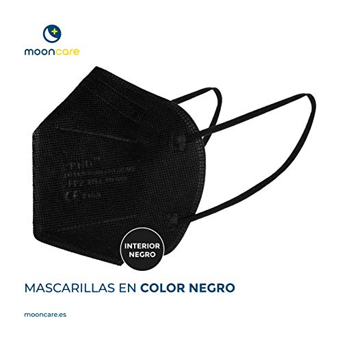 Pack 10 FFP2 Protección Respiratoria Autofiltrante, [Agarre Oreja], Mascarilla Certificada/Homologada [No Reutilizable], Eficacia Filtración > 94%, EN149:2001+A1:2009, No Grafeno, Aprobadas por INGESA