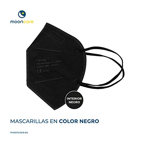 Pack 10 FFP2 Protección Respiratoria Autofiltrante, [Agarre Oreja], Mascarilla Certificada/Homologada [No Reutilizable], Eficacia Filtración > 94%, EN149:2001+A1:2009, No Grafeno, Aprobadas por INGESA