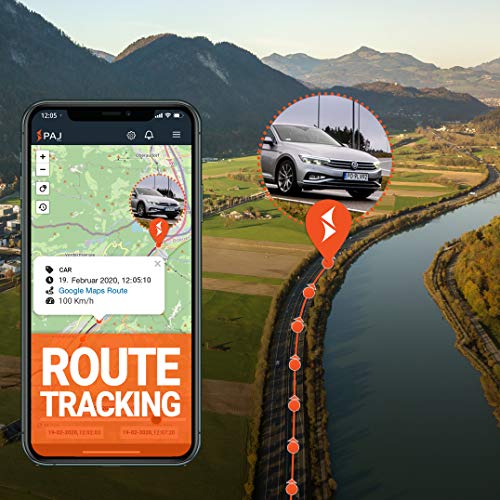 PAJ GPS Allround Finder -Localizador GPS para Coche, Moto, Personas Mayores, niños y más -Rastreador GPS en Tiempo Real- GPS antirrobo Coche- Marca Alemana -Autonomía 20 a 60 días(Modo Stand-by)