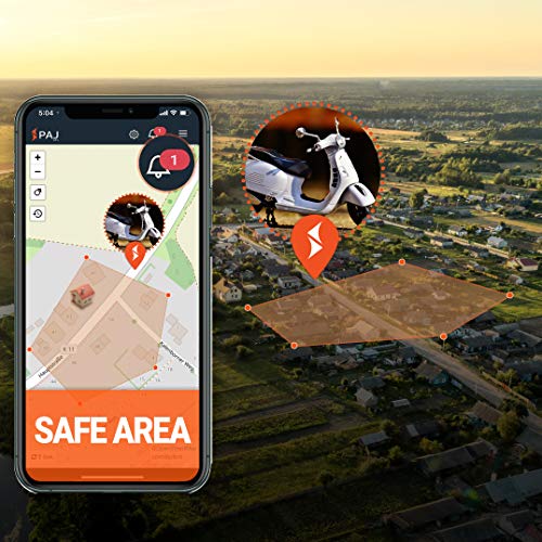PAJ GPS Allround Finder -Localizador GPS para Coche, Moto, Personas Mayores, niños y más -Rastreador GPS en Tiempo Real- GPS antirrobo Coche- Marca Alemana -Autonomía 20 a 60 días(Modo Stand-by)