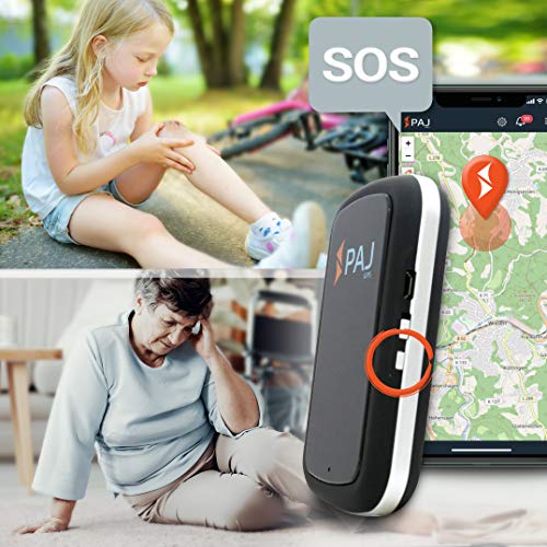 PAJ GPS Allround Finder -Localizador GPS para Coche, Moto, Personas Mayores, niños y más -Rastreador GPS en Tiempo Real- GPS antirrobo Coche- Marca Alemana -Autonomía 20 a 60 días(Modo Stand-by)