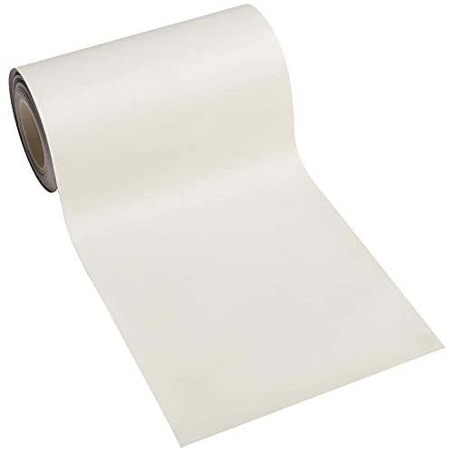 Panngu ReparacióN De Cuero Parches, Autoadhesivo Parche De Cuero - para Asiento de Coche, Muebles, Chaqueta, Sofá, Mochila, Rasgaduras, Manchas. 7,6 x 152 cm, Blanco