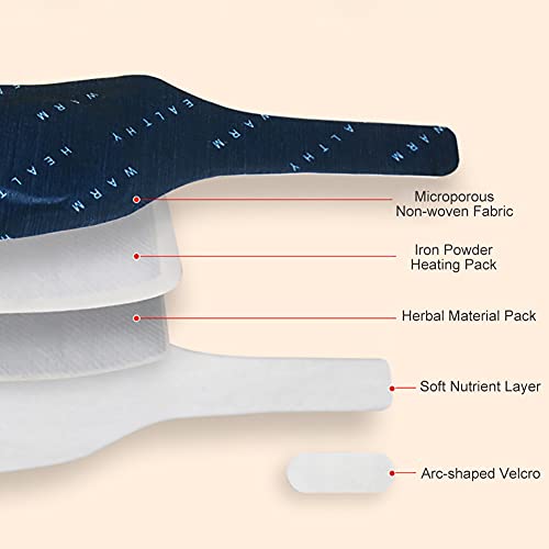 Parches de Calor,Parche Térmicos,Alivio del Dolor de Cuello,Pain Relief Patches,Autocalentamiento Continuo Durante para Aliviar el Dolor de Hombros y Cuello,4 Piezas