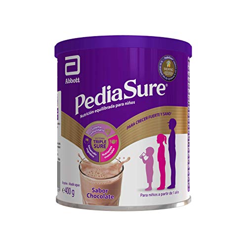 PediaSure Complemento Alimenticio para Niños, Sabor Chocolate, con Proteínas, Vitaminas y Minerales - 400 gr