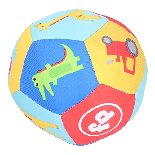 Pelota De Agarre Para Bebés, Paño Suave Multisensorial Para Bebés, Paño Suave Para El Desarrollo, Para Bebés Y Niñas, Niños(Coche de bolas de tela F0855)