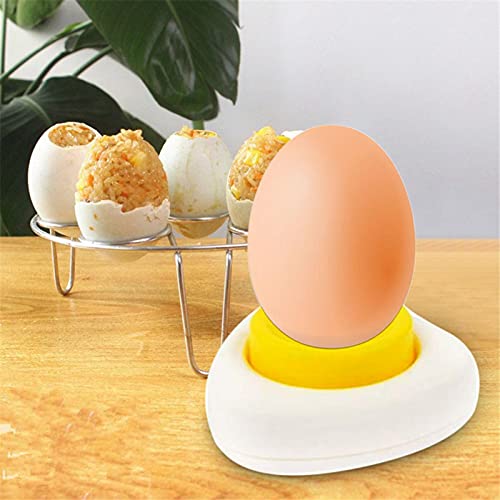 Perforadora De Huevos Herramienta Para Perforar Huevos Con Cerradura De Seguridad, Perforadora De Huevos, Separador De Huevos Con Aguja De Acero Inoxidable, Herramienta De Cocina