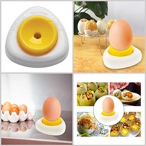 Perforadora De Huevos Herramienta Para Perforar Huevos Con Cerradura De Seguridad, Perforadora De Huevos, Separador De Huevos Con Aguja De Acero Inoxidable, Herramienta De Cocina