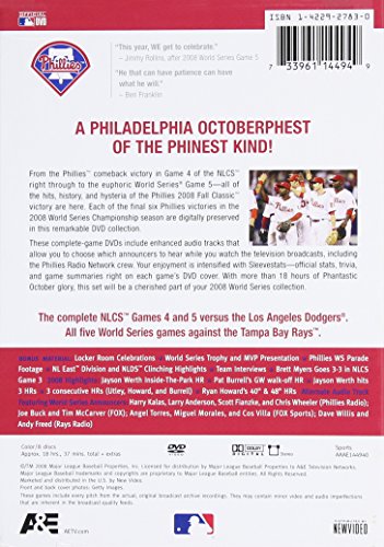 Philadelphia Phillies 2008 World Series Coll Edit [Reino Unido] [DVD]