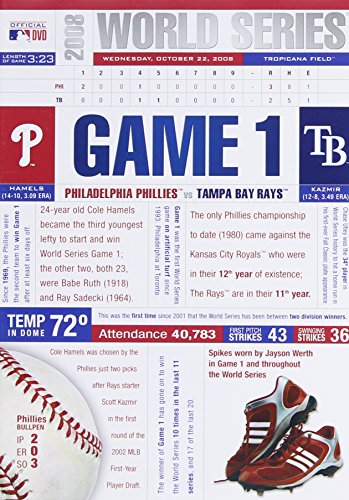 Philadelphia Phillies 2008 World Series Coll Edit [Reino Unido] [DVD]