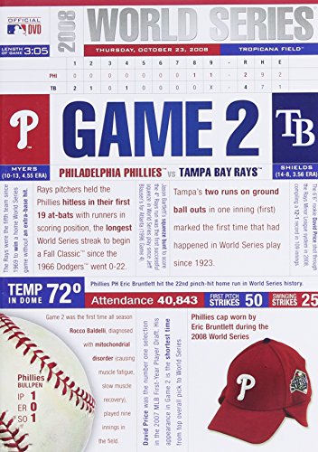 Philadelphia Phillies 2008 World Series Coll Edit [Reino Unido] [DVD]