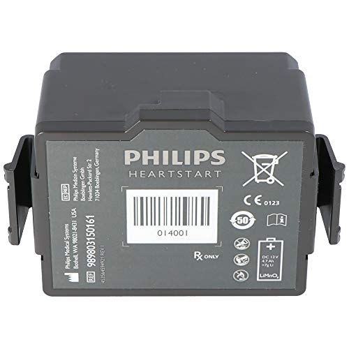 PHILIPS - Batería de litio DEA HeartStart FR3 PHILIPS LAERDAL 12V 4, 2Ah - 989803150161