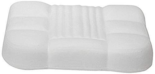 Pikolin Home - Almohada visco antironquidos de firmeza alta con doble funda que posiciona cuello y cabeza para dormir boca arriba