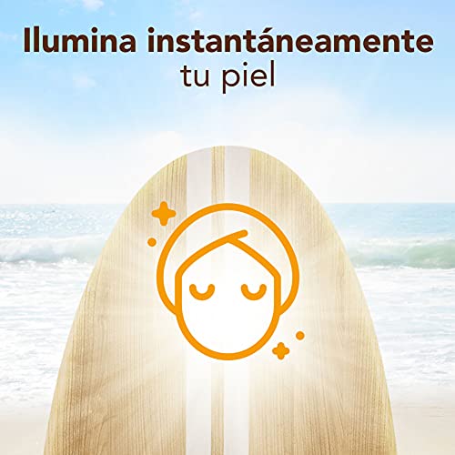 Piz Buin, Instant Glow Protector Solar en Loción SPF 50+, Protección Muy Alta, 150 ml