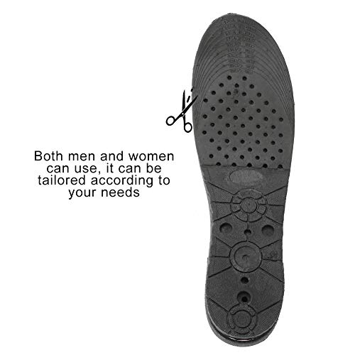 Plantilla de elevación de altura variable, altura ajustable de 1,2'' a 3,0", cuatro capas ajustables, altura regulable, aumenta las plantillas, unisex, con elevación de zapatos.