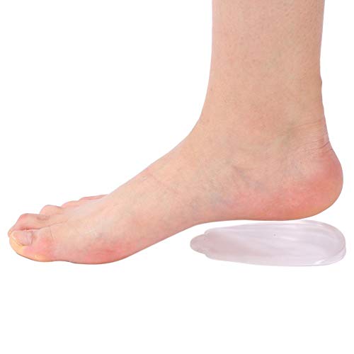 Plantillas Talón Gel - Inserciones de Calzado para la Fascitis Plantar, Dolor de Talón, Espolón óseo y Dolor de Aquiles - Soporte para Almohadilla y Amortiguador Corrección de Las Pi