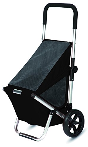 Playmarket Go Fun Carro de la Compra, 50 litros, Poliéster, Negro