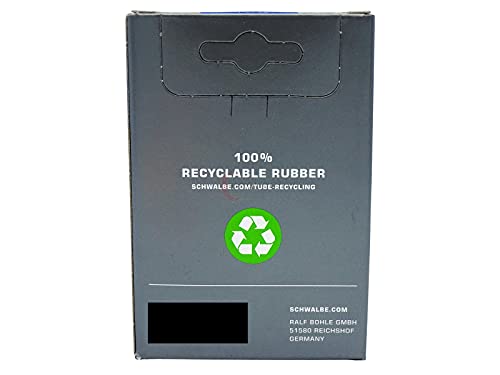 pneugo! Schwalbe 20-540/28-541AV9A - Cámara de aire para bicicleta (2 unidades, 24", con válvula automática y 3 desmontadores de neumáticos)