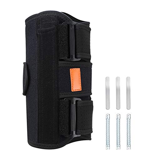 POHOVE Codera de apoyo, codo de noche, cómoda férula inmovilizadora de codo, abrazadera de túnel cubital, estabilizador ajustable para el síndrome del túnel cubital, tendinitis, Ulnar