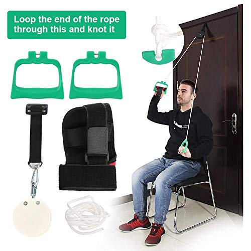 Polea de ejercicios Rehabilitación del hombro Entrenador de la polea para la rehabilitación del manguito rotador Rehabilitación del brazo Sistema de ejercicios Flexibilidad de los hombros Estiramiento