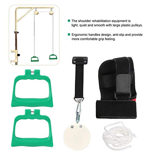 Polea de ejercicios Rehabilitación del hombro Entrenador de la polea para la rehabilitación del manguito rotador Rehabilitación del brazo Sistema de ejercicios Flexibilidad de los hombros Estiramiento
