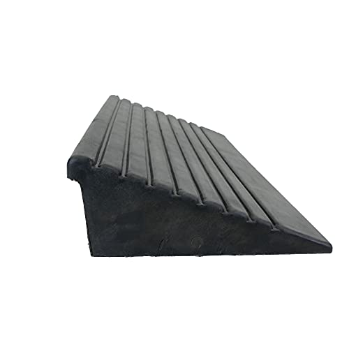 PrimeMatik - Rampa de Goma 60 x 25 x 10 cm