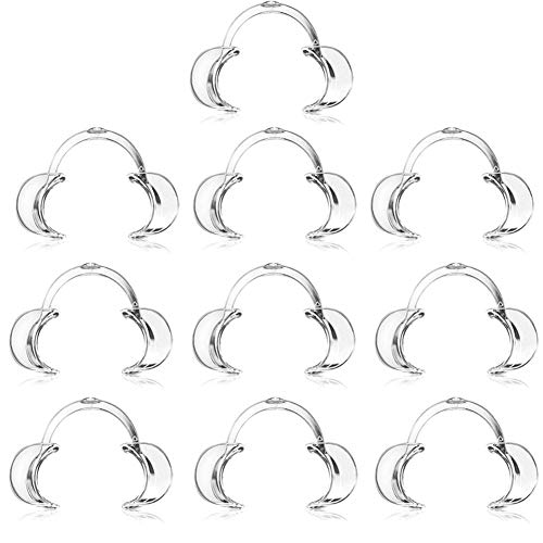 Productos De Belleza De La Boca De Labios Abridor Dental C-forma Mejillas De Plástico Porta Herramientas Claras Odontología Dentales Blanqueamiento 10pcs Para La Protección Del Diente M