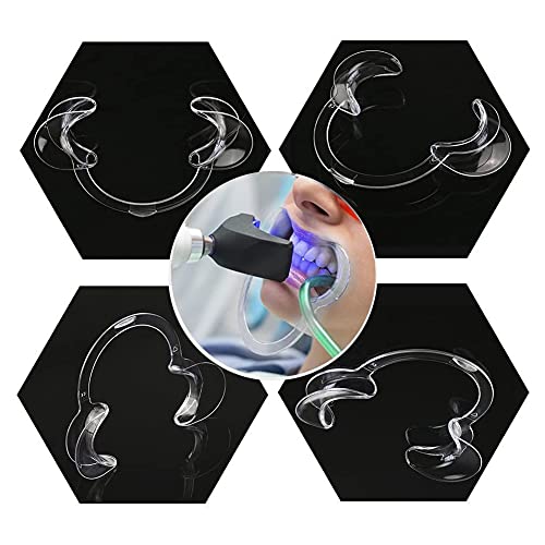 Productos De Belleza De La Boca De Labios Abridor Dental C-forma Mejillas De Plástico Porta Herramientas Claras Odontología Dentales Blanqueamiento 10pcs Para La Protección Del Diente M