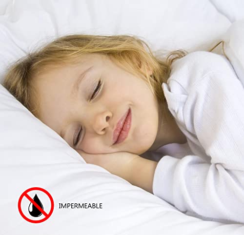 Protector colchon 90 x 190 cm. Incluye un Antifaz para Dormir de Regalo. Protector Cama Impermeable y Transpirable