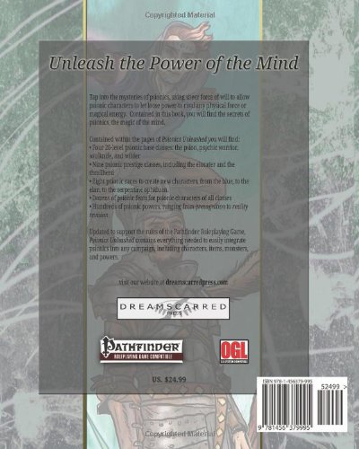 Psionics Unleashed: Core Psionics System