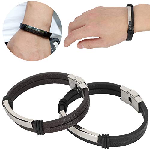 Pulsera De Acero Inoxidable De Poliuretano, Brazalete con Hebilla, Resistente Al Desgaste, Conveniente, Firme, Portátil para La Familia, Apoyabrazos Delantero, Amigos, Apoyacabezas Delantero