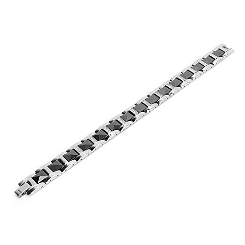 Pulsera Magnética Para Aliviar El Dolor, Acero De Titanio Con Equipo De Magnetoterapia, Pulseras De Magnetoterapia, Pulsera De Acero Para Mujer, Ansiedad Para La Salud, Terapia Magnética Antiestrés, S