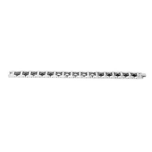 Pulsera Magnética Para Aliviar El Dolor, Acero De Titanio Con Equipo De Magnetoterapia, Pulseras De Magnetoterapia, Pulsera De Acero Para Mujer, Ansiedad Para La Salud, Terapia Magnética Antiestrés, S