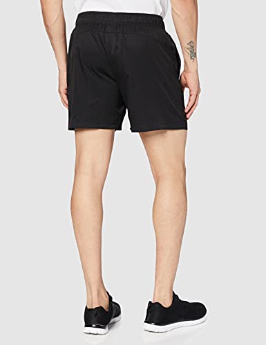 PUMA Active Woven Short 5` Pants, Hombre, Puma Black, L