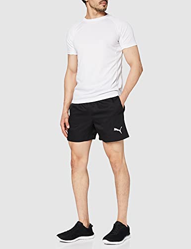 PUMA Active Woven Short 5` Pants, Hombre, Puma Black, L