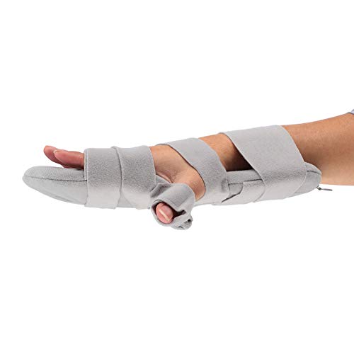 Puntos diapasón, reposamuñecas, vendaje de mano ajustable férula de muñeca ortesis para dedos puntos de diapasón muñeca soporte de posicionamiento de la mano izquierda hombres mujeres (2#)