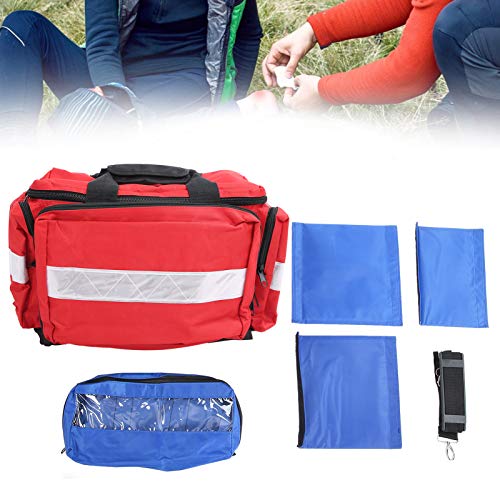 QIRG Bolsa De Kit De Emergencia para Traumatismos, Bolsa De Herramientas De Ayuda De Emergencia, Suministros De Primeros Auxilios De Moda para El Hogar Al Aire Libre