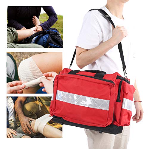 QIRG Bolsa De Kit De Emergencia para Traumatismos, Bolsa De Herramientas De Ayuda De Emergencia, Suministros De Primeros Auxilios De Moda para El Hogar Al Aire Libre