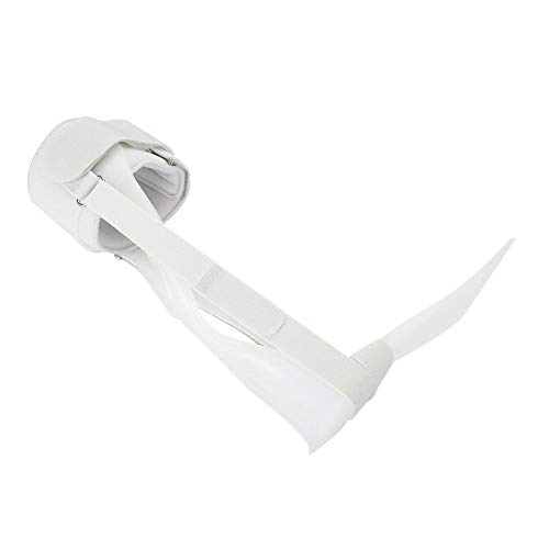 Qkiss Ortesis de pie Ajustable Corrector de Tobillo Férula Soporte Protección Corrección Férula(Right S)