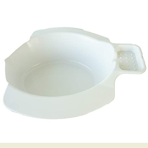 Queraltó - Bidet Portatil Acoplable al Inodoro, Blanco, 9 x 25 x 5 cm