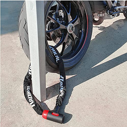 Radikal Rkx170 Cadena Antirrobo Moto Scooter Bici de Acero Reforzado de 8mm 170 cm