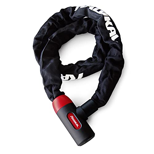 Radikal Rkx170 Cadena Antirrobo Moto Scooter Bici de Acero Reforzado de 8mm 170 cm